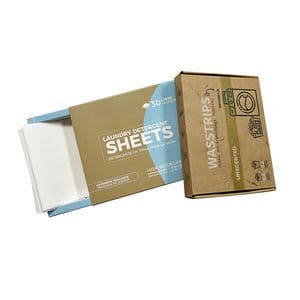 Eco Friendly Washer Soap Strips Plant Based Liquidless Formula 0 Waste Biodegradally Laundry Detergent Sheets