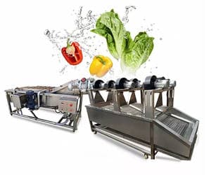 Industrial Continuous Air Bubble Fruit Vegetable Washing Machine for Apple Tomato Washing Machine