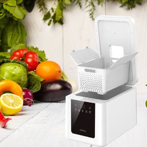 Home appliance kitchen electrolytic food purifier washing machine portable fruits and vegetable cleaner