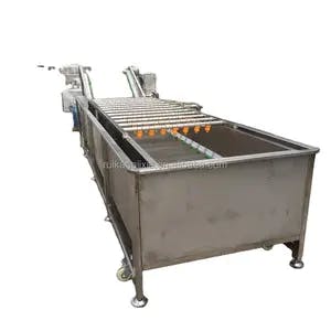 Stainless steel bubble cleaning machine Scallop fruit and vegetable cleaning machine